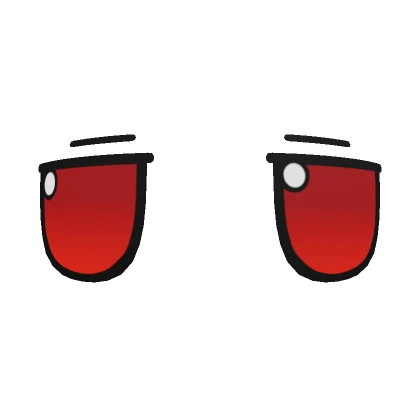 Big Red Plush Eyes (Lowered)