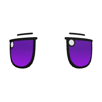 Big Purple Plush Eyes (Lowered)