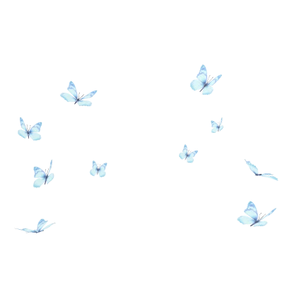 🦋 Blue Butterflies