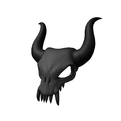 Black Fire Ram Skull Helm | Addon