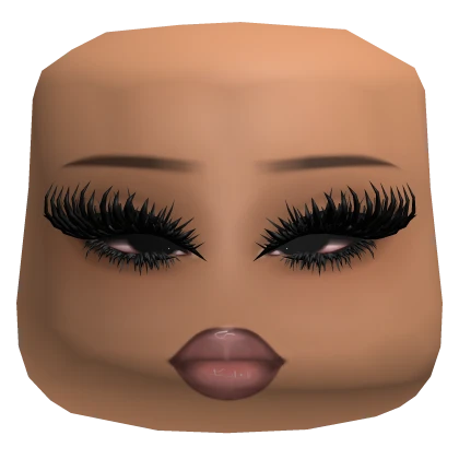 South Baddie Mink Face W Lashes