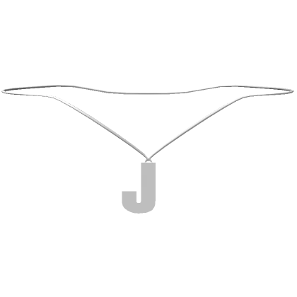 1.0 Initial Necklace - J