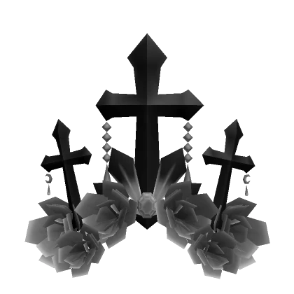 Black Cross Crown