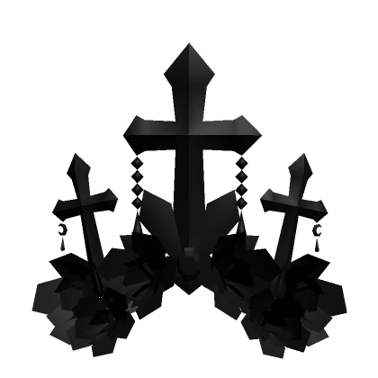 Black Cross Crown