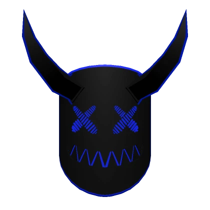 Blue Evil Mask