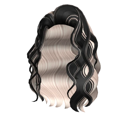 Voluminous Two-Tone Waves in Blonde & Black