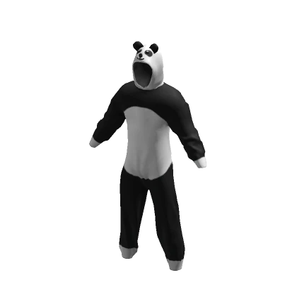 Cute Panda Bear Onesie Suit