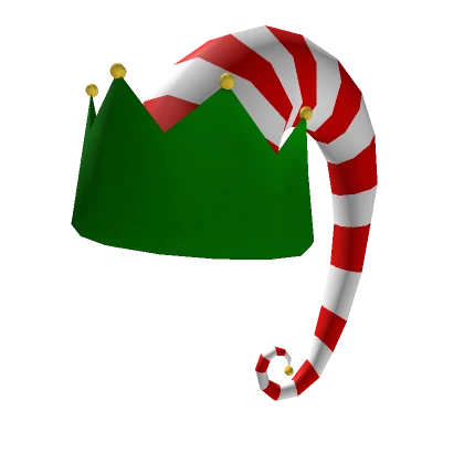 Long Striped Elf Hat