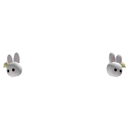 ♡ Bunny Pigtail Hairclips