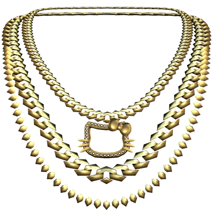 Kitty Layered Gold Necklace