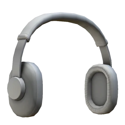 Stylish White Wireless Over-Ear Headphones