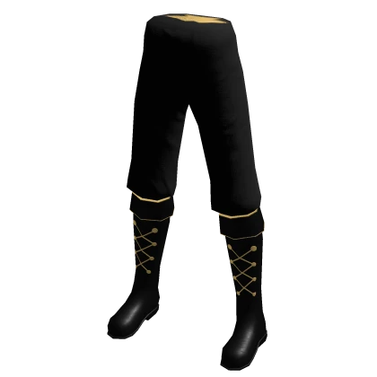 Black Nutcracker military pants
