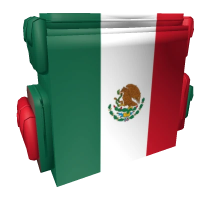 Mexico Backpack World Globe Flag