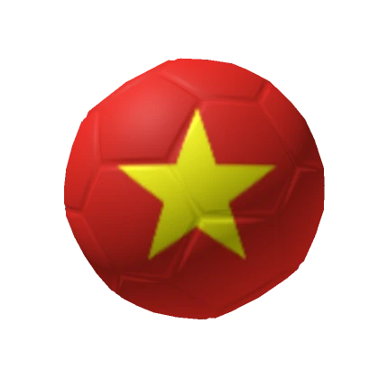 Vietnam Flag Globe Soccer Ball Helmet Head