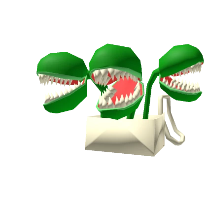 Venus Fly Trap Pet Backpack Environment