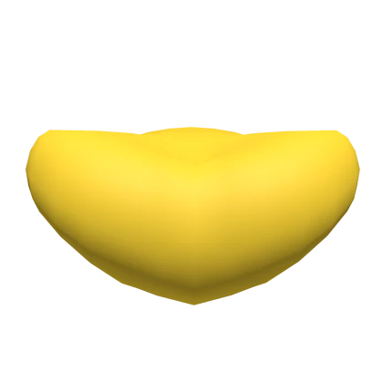 Yellow Noob Round Smooth Fluff Fur