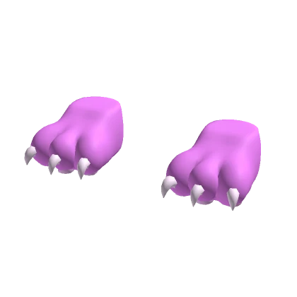 Purple Kitten Slippers