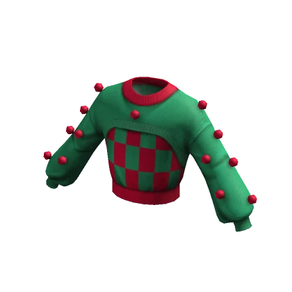 Pompom Christmas Sweater