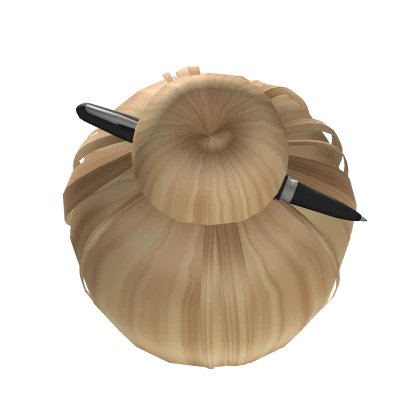 Blonde 2000s Chic Sleek Office Siren Pen Bun