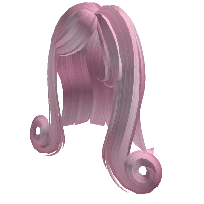 Pink Elegant coiled Beauty hair