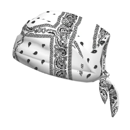White Tied Bandana
