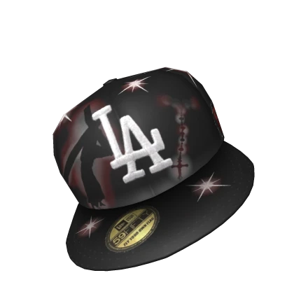 Black Jesus x LA Airbrush Fitted | Sideways