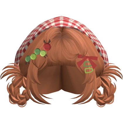 igari harajuku mori kei caterpillar hair (ginger)