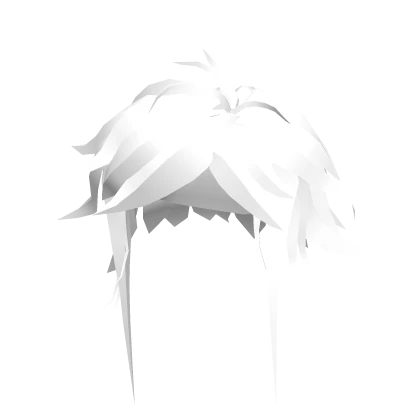 White Longhair Of Manga Hero