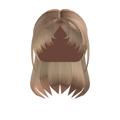 Blonde Fairy Ponytail With Curly Bangs