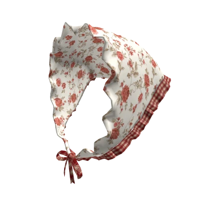 Igari cottage mori kei red rose floral bandana