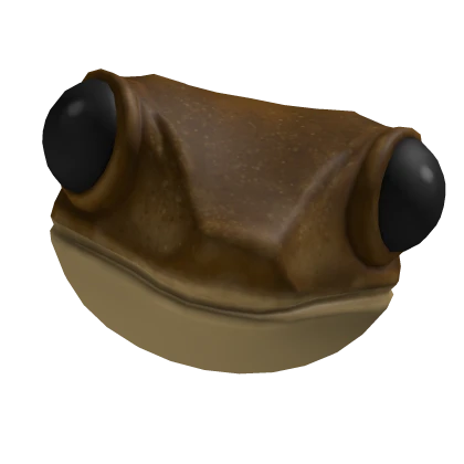 Frog Head Bad Bunny Costume Brown Cute