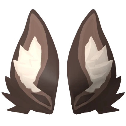 Brown Wolf Ears