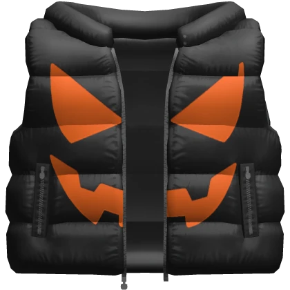 Halloween Puffer Vest