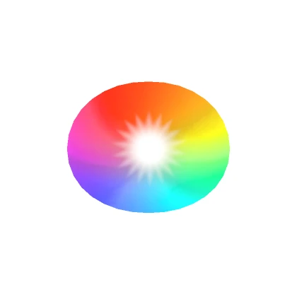 Glowing Rainbow Cyclops Eye