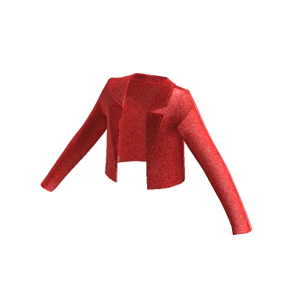 Red Sparkly Suit Coat - Klossette