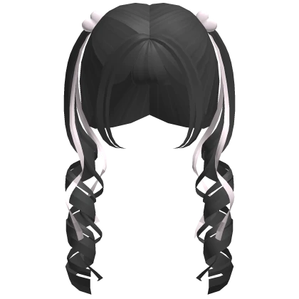 ♡ Adorable Valentine's Day pigtails in cool brown