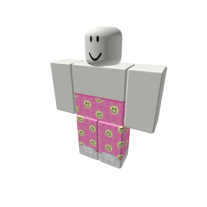 ☆⛄💗 Preppy Christmas Pink Smiley Matching Pants