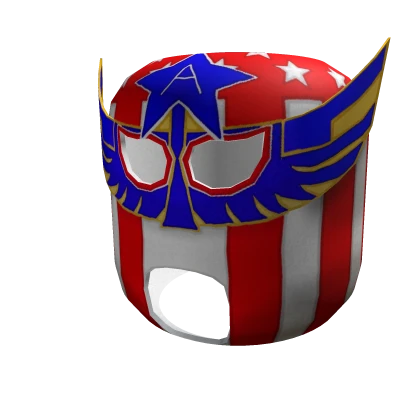 El American Grande Made Luchador Mask (Wrestling)