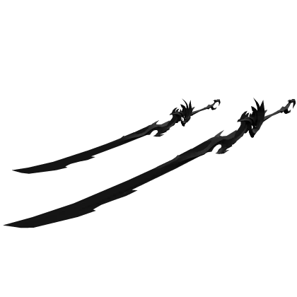 Dual Black Dragon Sword