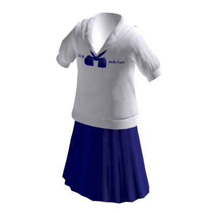 School Uniform – Navy Bow (Thai Style)