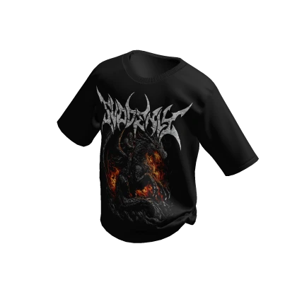 Graphic SVDDENLY T-Shirt Black