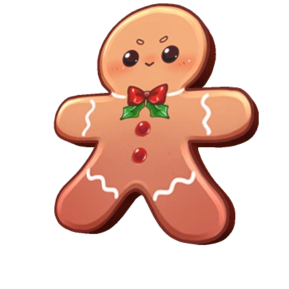 Christmas Gingerbread Cookie