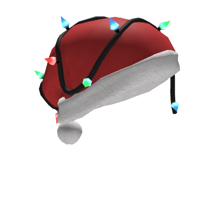 Santa Hat w/ Holiday Lights