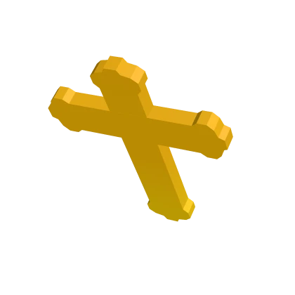 Holdable/Handheld Crucifix (Gold)