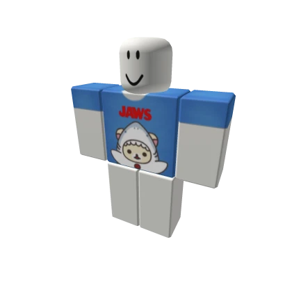 blue shark slippers boy jaws sanrio ko rila