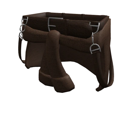 Tied Jacket w/ Belt + Suspenders (Brown)