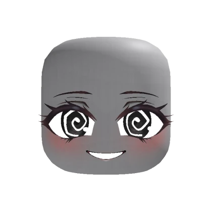 3D Chibi Creepy Smile - Spiral