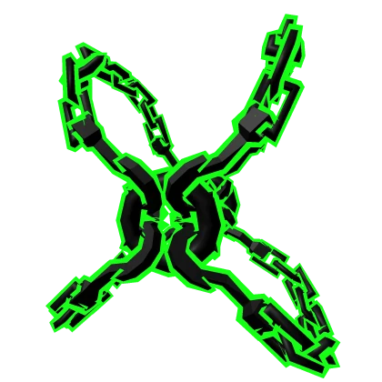 Cartoony Green Body Chains