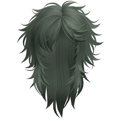 Visual Kei Spiky Emo Hair (Green)