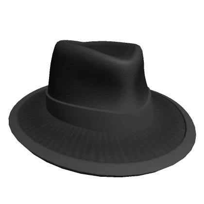 Black Felt Fedora